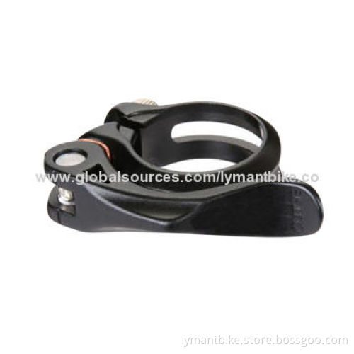 Bike seat post clamps, made of aluminum alloy, various colors are available
